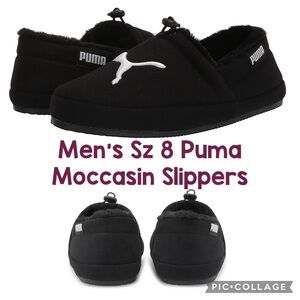 NEW Puma Size 8 Moccasin Loafers Slippers for Men